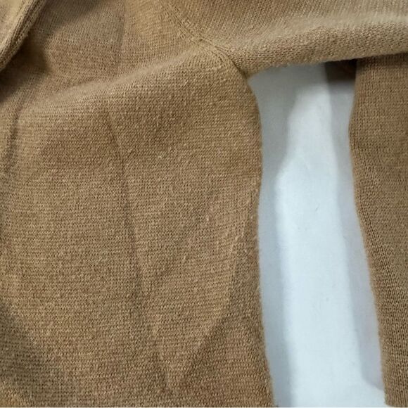 J Crew Cotton Blazer Open Front Tan Women Size XXS Pockets Business Casual - Picture 8 of 11